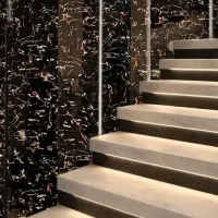 PVC Πάνελ Τοίχου Marquina Gold [2.8×1.22m]
