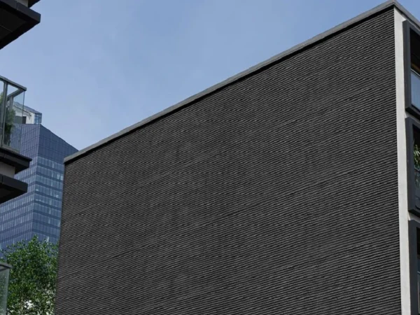 Πάνελ Τοίχου Flexible Roundline Darkstone L [2.8×0.6m]