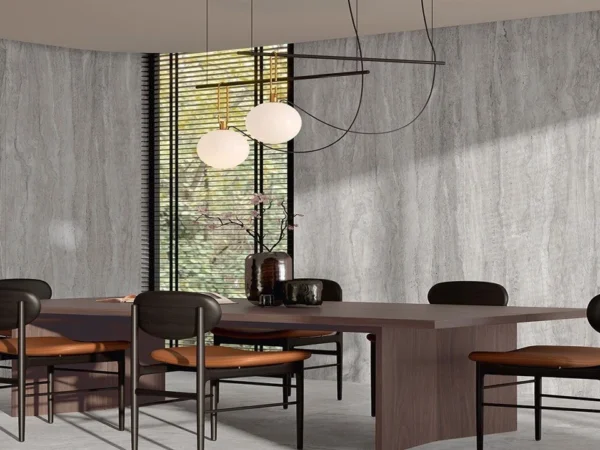 Πάνελ Τοίχου Flexible Travertine Milan Grey [1.2×0.6m]