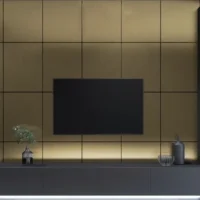 Πάνελ Τοίχου Metallic Gold [2.8×1.22m]