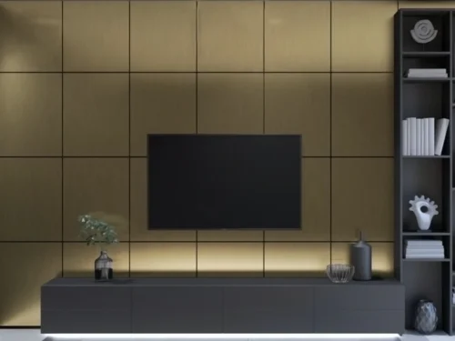 Πάνελ Τοίχου Metallic Gold [2.8×1.22m]