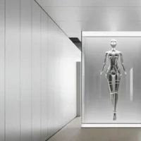 Πάνελ Τοίχου Metallic Inox [2.8×1.22m]