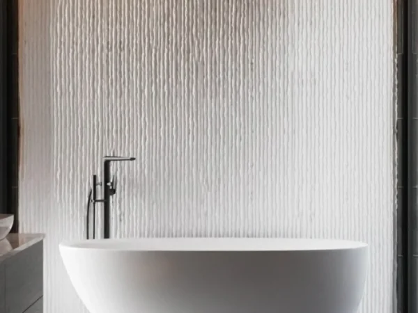 Πάνελ Τοίχου PU Roundline Lightstone [1.2×0.6m]