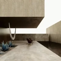 Πάνελ Τοίχου PU Roundline Lightstone [1.2×0.6m]