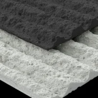 Πάνελ Τοίχου PU Roundline Lightstone [1.2×0.6m]