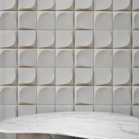 Πάνελ Τοίχου PU Semicircle Stone [1.2×0.6m]