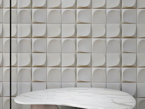 Πάνελ Τοίχου PU Semicircle Stone [1.2×0.6m]