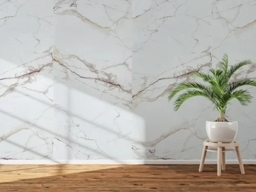 Πάνελ Τοίχου Flexible Golden Carrara Marble [3×1.2m]