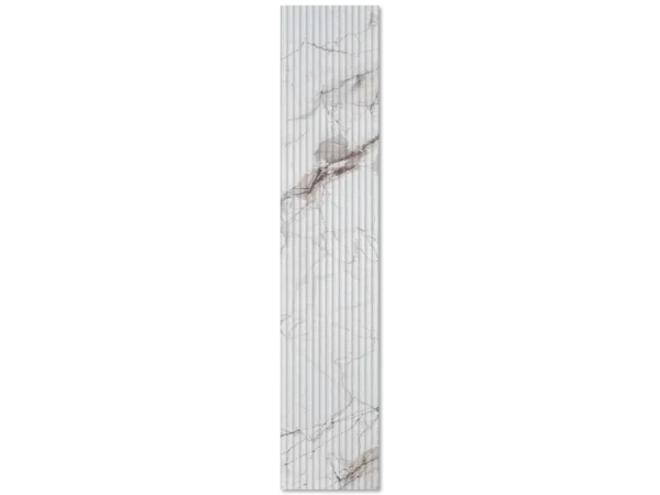 Πάνελ Τοίχου Flexible Ripple Golden Carrara Marble [3×0.6m]