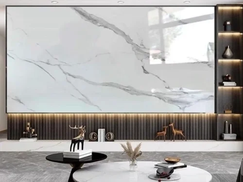 PVC Πάνελ Τοίχου Marble Glossy Icevien [2.8×1.22m]