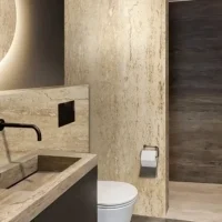 Επένδυση Τοίχου Flexible Travertine Italian White [2.9×1.2m]