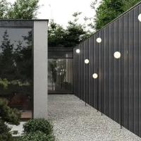 WPC Εξωτερικού Τοίχου Wall Black [2.9×0.2m]