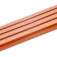 WPC Εξωτερικού Τοίχου Wall Red Brown [2.9×0.2m]